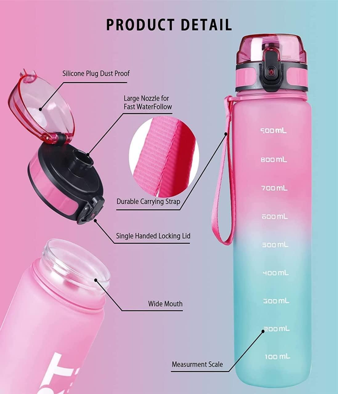 Sport Print Water Bottle Gym Water Bottle